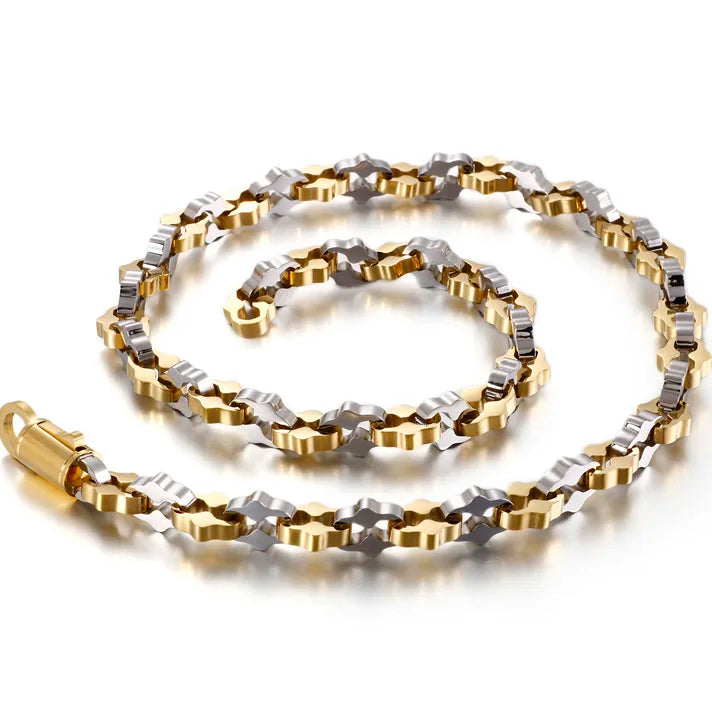 11MM Thick Black Stainless Steel Chains Necklaces for Man 63CM 24.8" Heavy Metal Link Chain Necklace For Men Mens