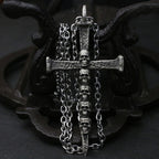 Skull Pendant Necklace — 316L Stainless Gothic