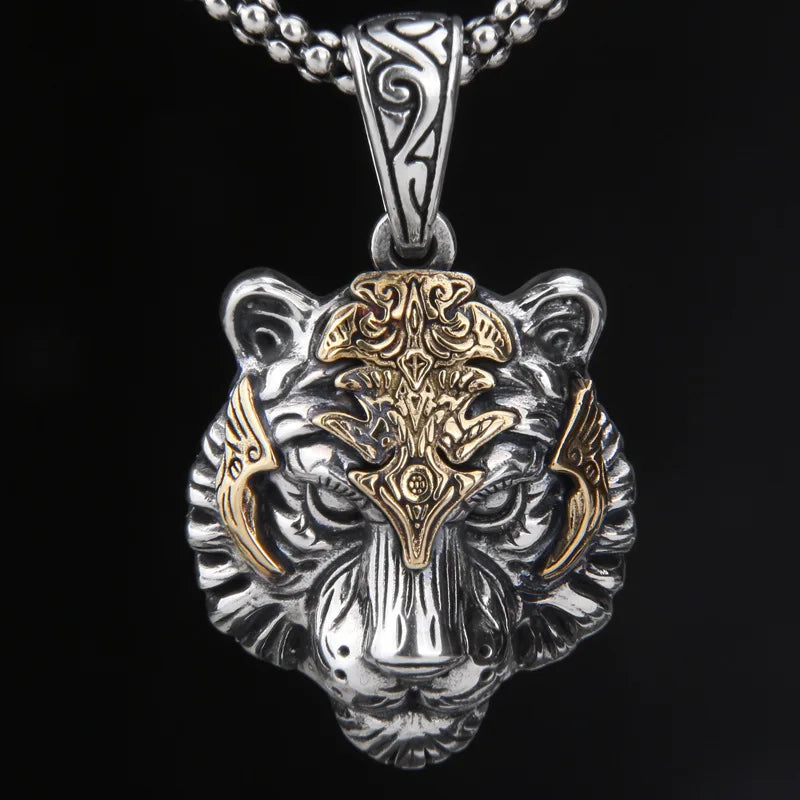 Vajra Pendant Necklace — Stainless Steel