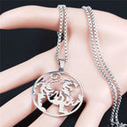 Steel Pendant Shotokan Karate Martial Women/men