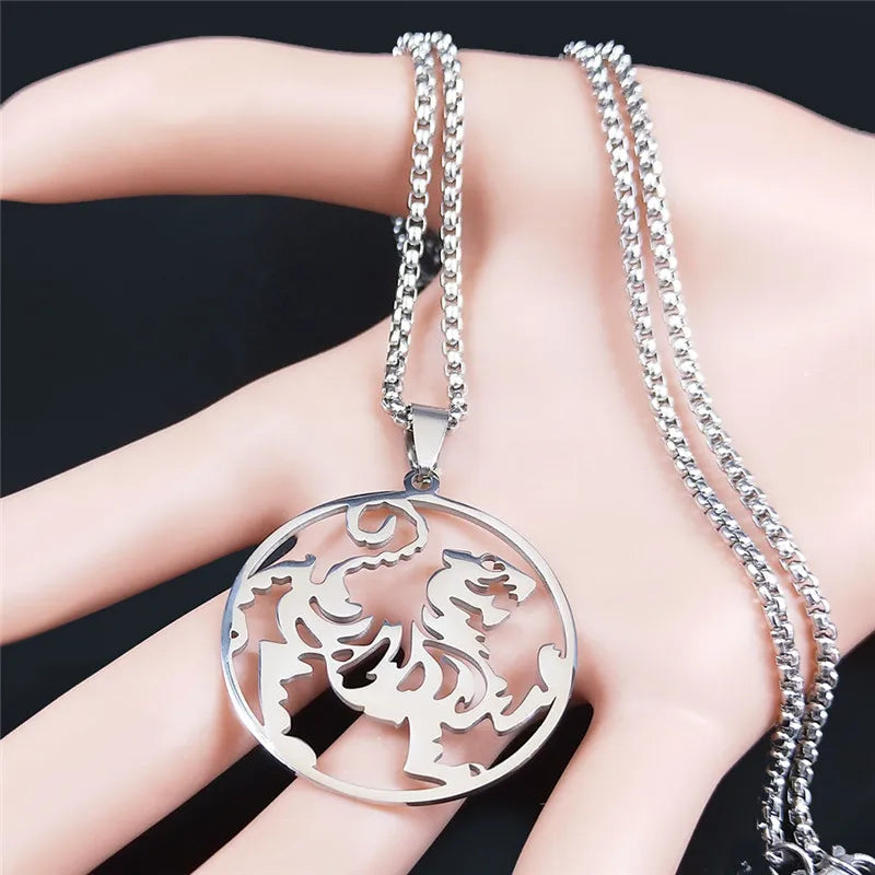 Steel Pendant Shotokan Karate Martial Women/men