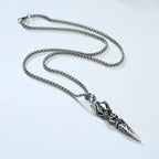 Tibetan Buddhist Vajra Pendant — Stainless