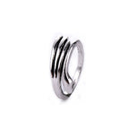 Vintage Feather Open Ring for Men & Women — Adjustable, 24 Styles