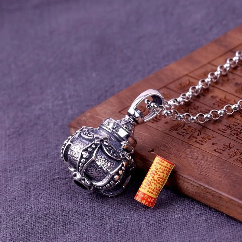 Vajra Pendant Necklace — Stainless Steel