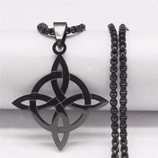 Knot Gold Chain Witchcraft Witch's Geometry Long
