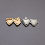Tiny Heart Locket Pendant Necklace
