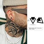 Minimal Triangle Zircon Stud Earrings — SS