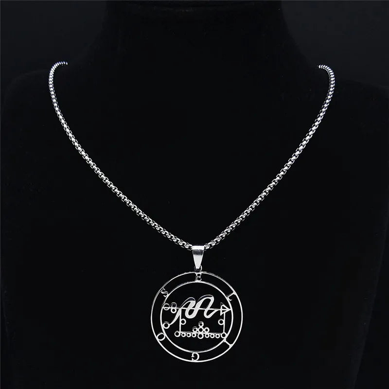 Sigil de Lucifer Eligos Necklace — Stainless
