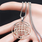 Sigil Lucifer Paimon Pendant Necklace — Stainless Steel