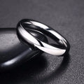 Minimal Dome Ring — Stainless Steel