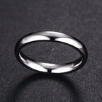 Minimal Dome Ring — Stainless Steel