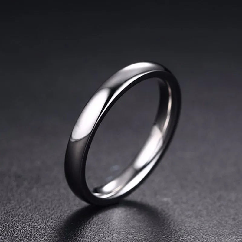 Minimal Dome Ring — Stainless Steel
