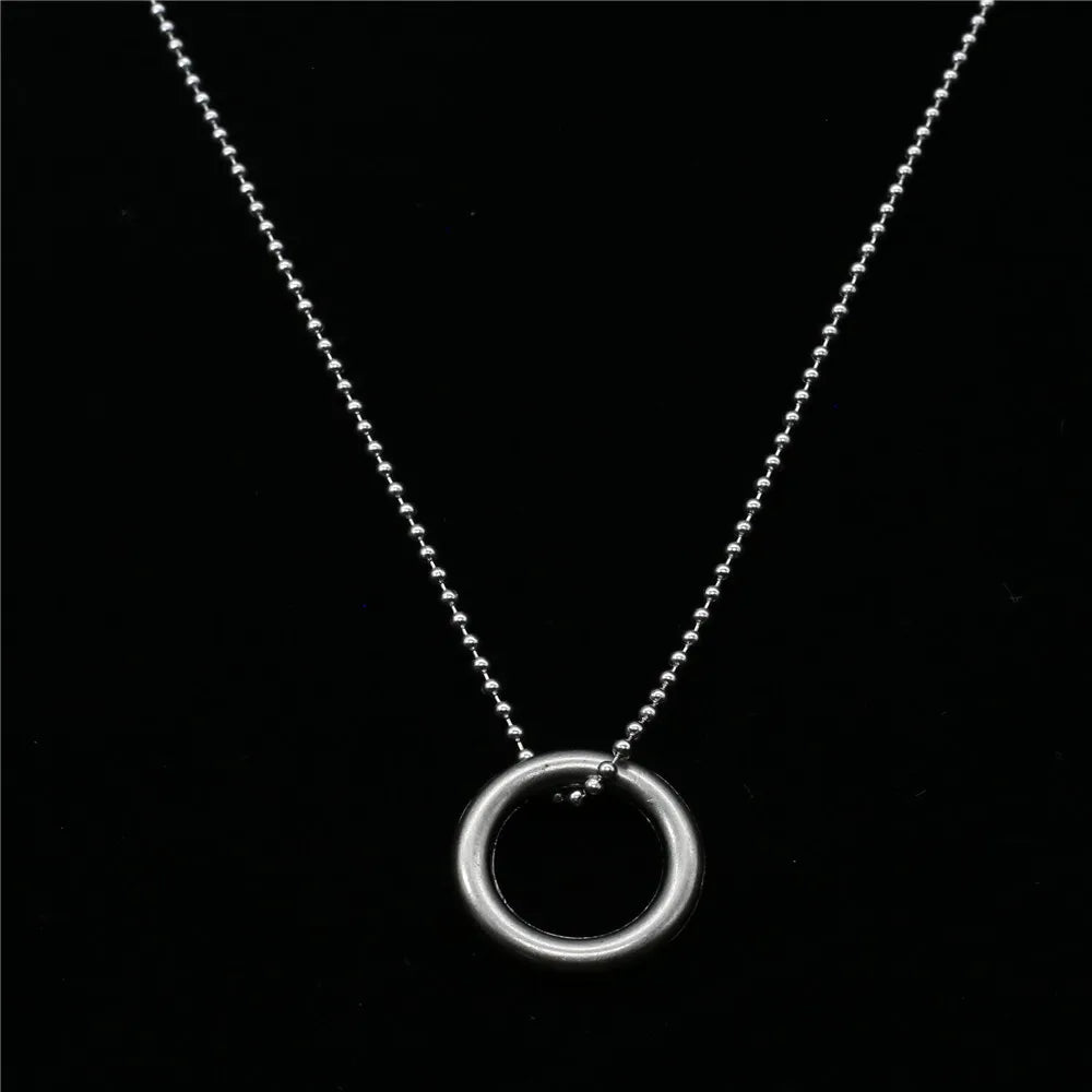 Angel Wing Music Note Pendant Sweater Chain Necklace