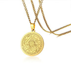 Seven Archangels Seal Talisman Angel Jewelry Magic Pendant Occult Necklace Gabriel Zadkiel Samael Raphael Stainless