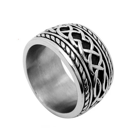 Retro Rings For Man Classical Fashion Male Jewelry Accessories Stainless Steel Casting Male Rings Finger Men's Ring