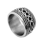 Retro Rings For Man Classical Fashion Male Jewelry Accessories Stainless Steel Casting Male Rings Finger Men's Ring