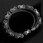 Retro Stainless Steel Motorcycle Chain Bracelet Men 13MM Width Rock And Roll Men's Bracelets On Hand Male Jewelry