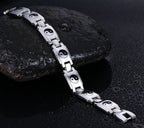 Magnetic Link Chain Bracelet — Stainless Steel
