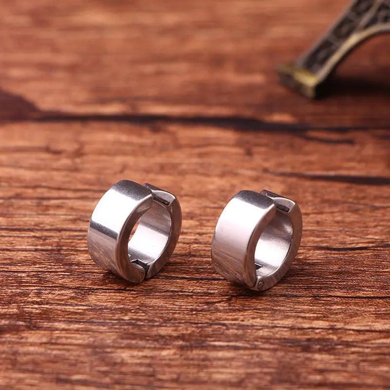 Geometric Clip-On Ear Cuff Earrings — Minimalist