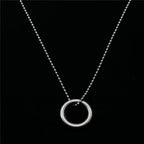 Angel Wing Music Note Pendant Sweater Chain Necklace