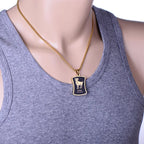 Scorpio 12 Constellations Necklace Birthday Gifts Gold Color Stainless Steel Amulet Pendant Zodiac Sign Jewelry Collier