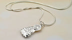 Chinese style Silver necklace Male/Female Suitable Jewelry God Buddha Pendant Classic Design Collarbone Neck Chain