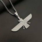 Faravahar Gold Pendant Necklace