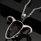 Punk Stainless Steel Animal Necklace For Men Cool Cow Horn & Skull Head Necklaces & Pendants Jewelry Making Boys'