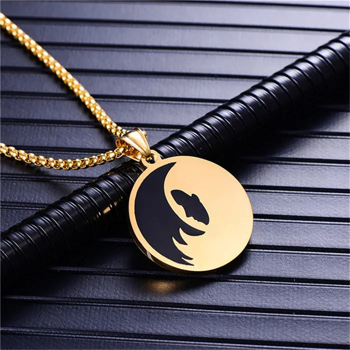 Scorpio 12 Constellations Necklace For Men/Women Birthday Gifts Gold Color Stainless Steel Amulet Pendant Zodiac Sign