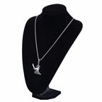 Micro Paved CZ Rhinestone Bling Ice Out Hats Samurai Oriental Warrior Pendants Necklaces for Men Hip Hop Rapper Jewelry