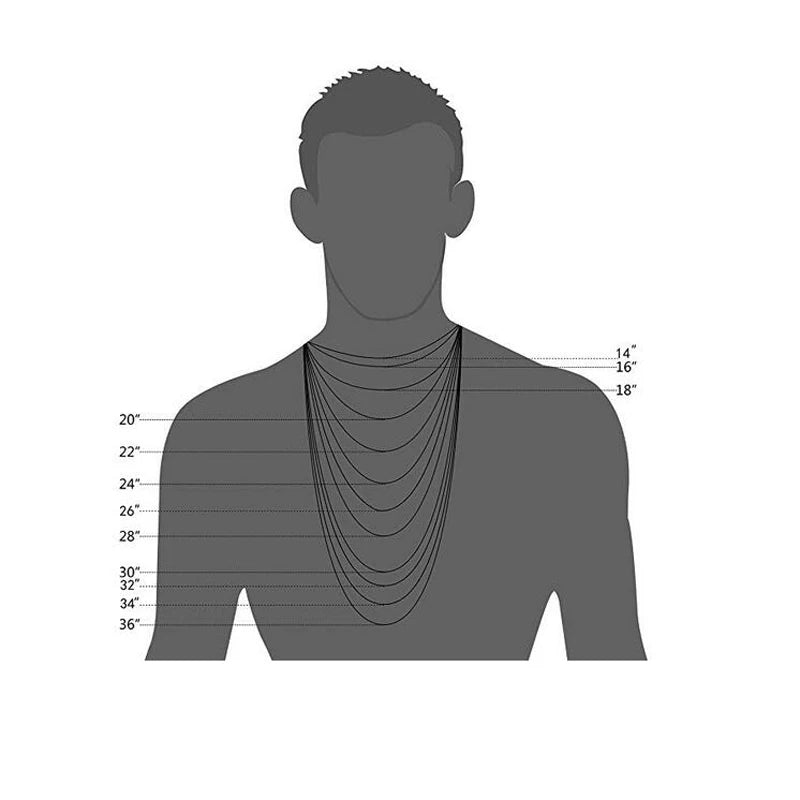 Flat Curb Chain Necklace 9.5mm — Stainless Steel