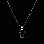 Angel Wing Music Note Pendant Sweater Chain Necklace