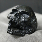 Punk Biker Skeleton Ring for Men — Stainless Steel