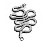 Vintage Snake Chain Bracelet & Necklace 6mm — Silver-Tone