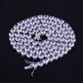 Aokaishen Tennis Chain Men Necklace Real Gold Plated Hip Hop Rock Street Jewelry Iced Out Charms Free Shipping Items