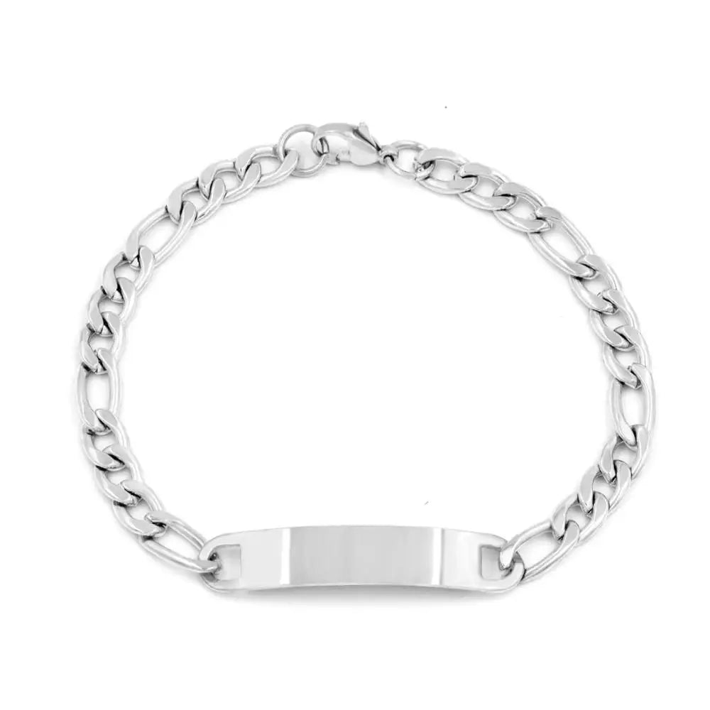 Chunky Cuban Chain Bracelet — Stainless Steel