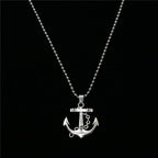 Angel Wing Music Note Pendant Sweater Chain Necklace