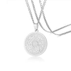 Seven Archangels Seal Talisman Angel Jewelry Magic Pendant Occult Necklace Gabriel Zadkiel Samael Raphael Stainless