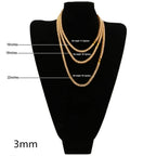 TBTK One Row Tennis Link Chain Choker Necklace Paved Bling Crystal Zircon Punk Style Man Luxury Hiphop Jewelry