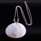 Tree of Life Gold Bead Necklace — Stainless Steel