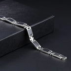 9MM Wide Power Increase Magnetic Therapy Men's Bracelets Jewelry Black Stainless Steel Health Care Boys Bracelet Gifts