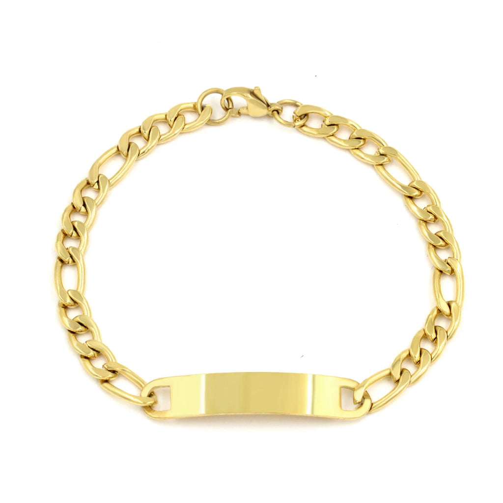 Chunky Cuban Chain Bracelet — Stainless Steel