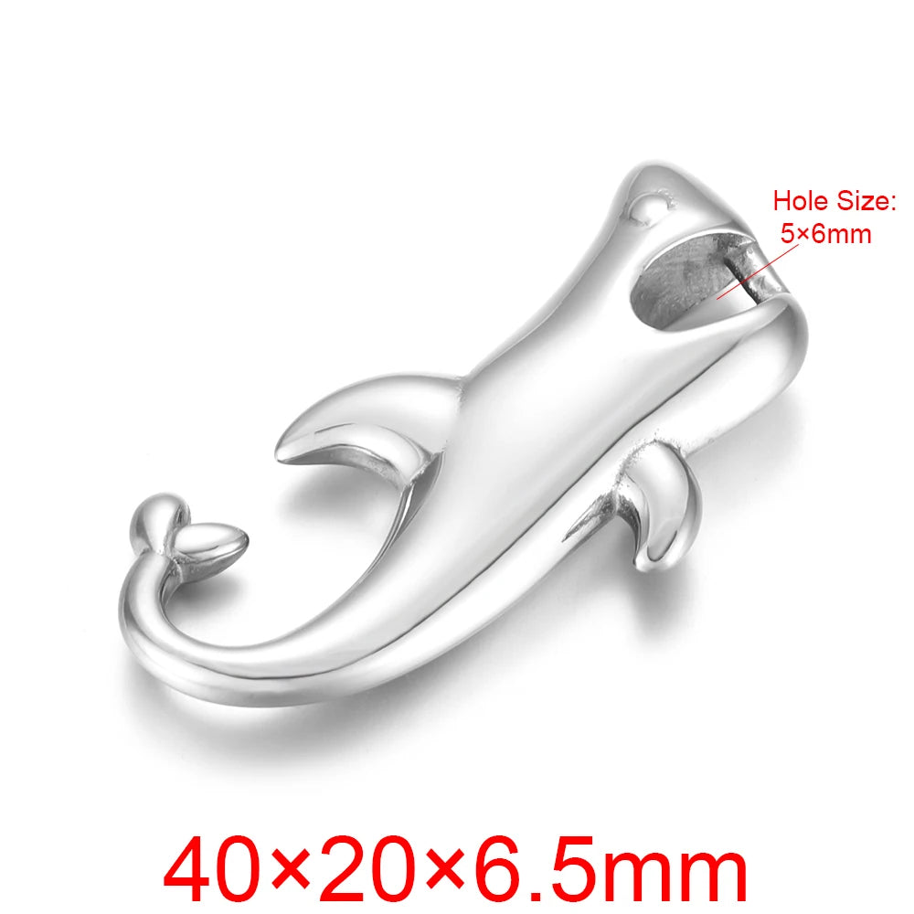 Stainless Steel Pendant or Bracelet Hooks Charms Necklace Jewelry Making Findings DIY Supplies Accessories