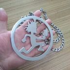 Statement Stainless Steel Pendant Necklace