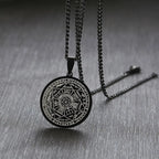 Seven Archangels Seal Talisman Angel Jewelry Magic Pendant Occult Necklace Gabriel Zadkiel Samael Raphael Stainless