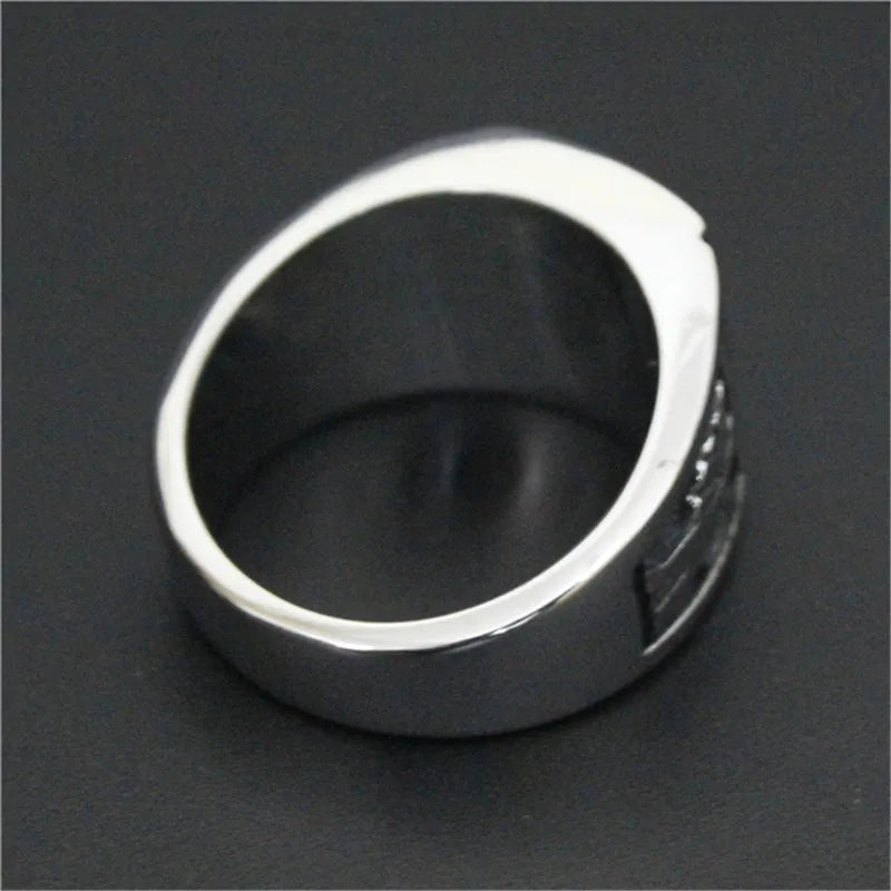 Flying Eagle Biker Ring — Stainless Steel