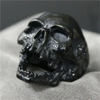 Punk Biker Skeleton Ring for Men — Stainless Steel