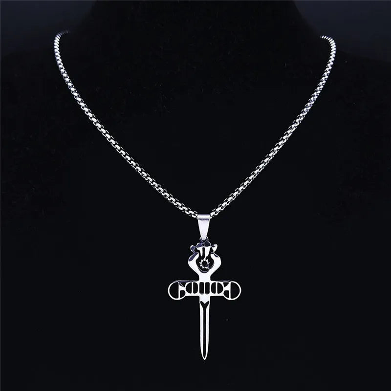 Steel Pendant Gonzo Women/men Hunter Thompson