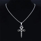 Steel Pendant Gonzo Women/men Hunter Thompson