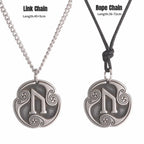 24 Viking Runes Amulet Pendant Set — Stainless Steel